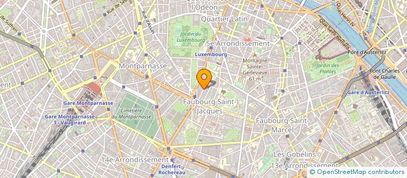 localisation de l'entreprise LES FILMS DU PARCHEMIN à PARIS