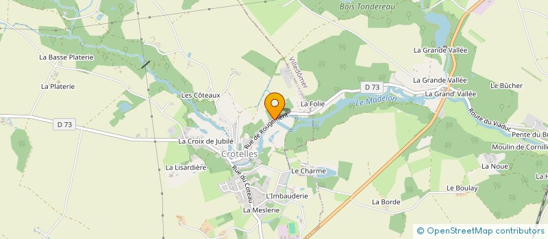 localisation de l'entreprise LES FILMS DU PERCE-HIER  CROTELLES