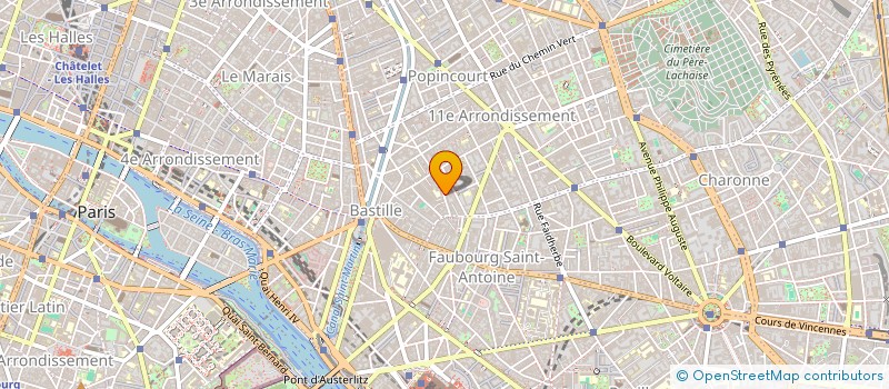 localisation de l'entreprise LES FILMS DU PREAU à PARIS