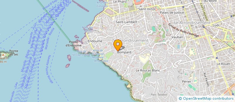 localisation de l'entreprise LES FILMS DU QUADRANGLE à MARSEILLE