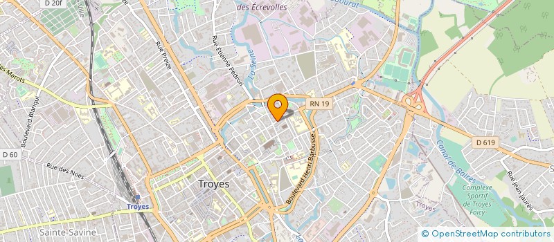 localisation de l'entreprise LES FILMS DU TRICASSE - MEDIA.PIX à TROYES