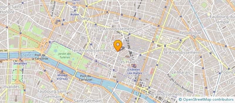localisation de l'entreprise LES FILMS DU TRIO à PARIS