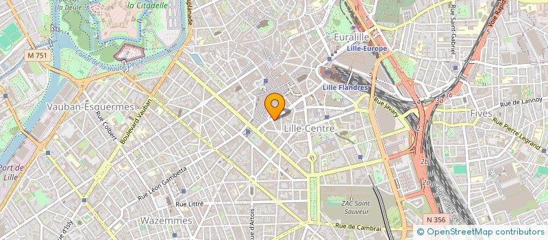 localisation de l'entreprise LES FILMS DU VEILLEUR à LILLE