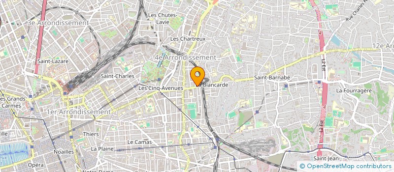 localisation de l'entreprise LES FILMS EN PAPIER à MARSEILLE 4EME