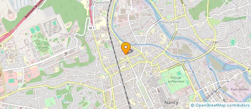 localisation de l'entreprise LES FILMS FURAX à NANCY