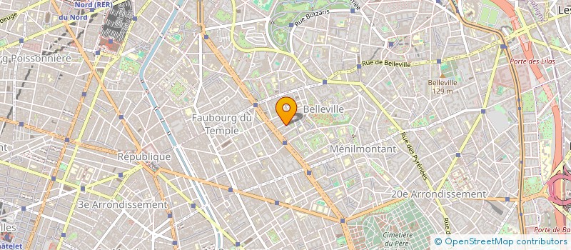 localisation de l'entreprise LES FILMS HATARI  PARIS