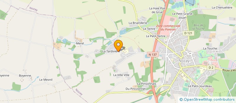 localisation de l'entreprise LES FILMS HECTOR NESTOR à NANTES