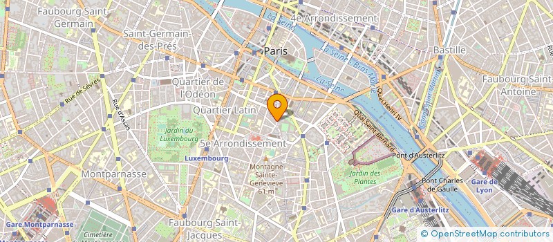 localisation de l'entreprise LES FILMS LACORO à PARIS
