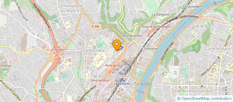 localisation de l'entreprise LES FILMS LITTLE SCORP.  LYON