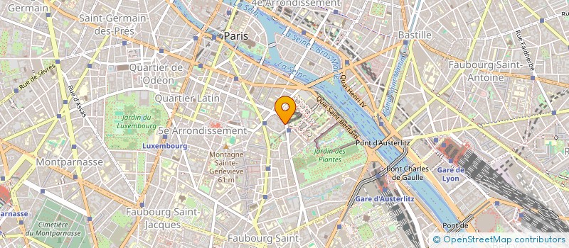 localisation de l'entreprise LES FILMS OPIUM à PARIS