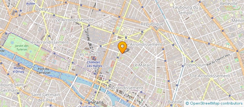 localisation de l'entreprise LES FILMS PELLEAS à PARIS