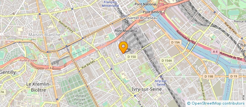 localisation de l'entreprise LES FILMS QUI CAUSENT à IVRY-SUR-SEINE