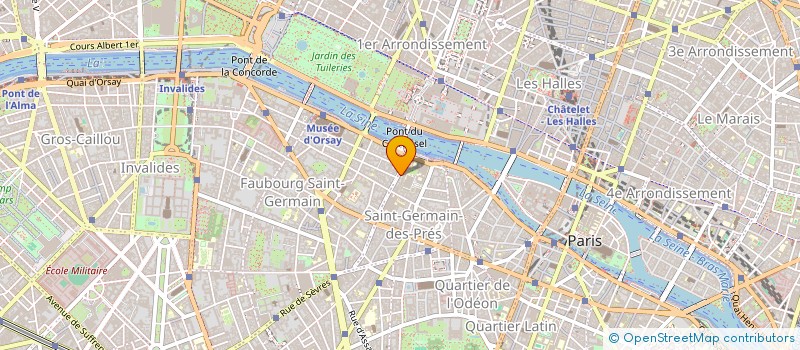 localisation de l'entreprise LES FILMS SUR MESURE  PARIS