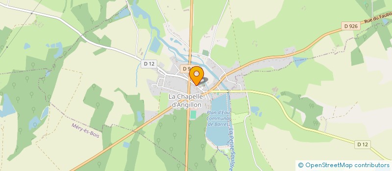 localisation de l'entreprise LES FILOUS D'IVOY-LA CHAPELLE  LA CHAPELLE-D'ANGILLON