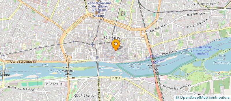 localisation de l'entreprise LES FILS A ORLEANS à ORLEANS