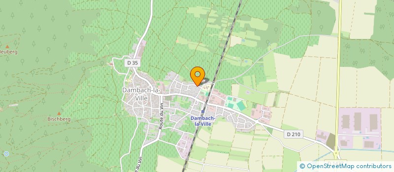 localisation de l'entreprise LES FILS D EDMOND NESZ à DAMBACH-LA-VILLE