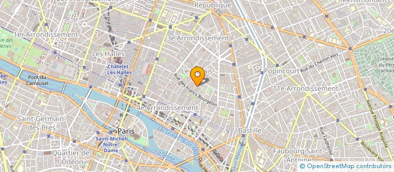 localisation de l'entreprise LES FILS DE A. CORBEAUX à PARIS