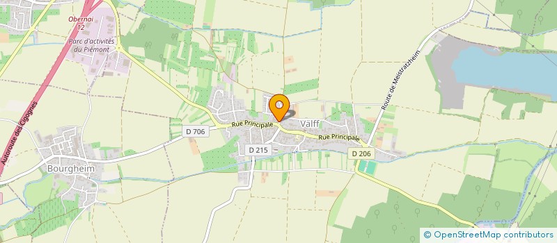 localisation de l'entreprise LES FILS DE BATI-FURST  VALFF