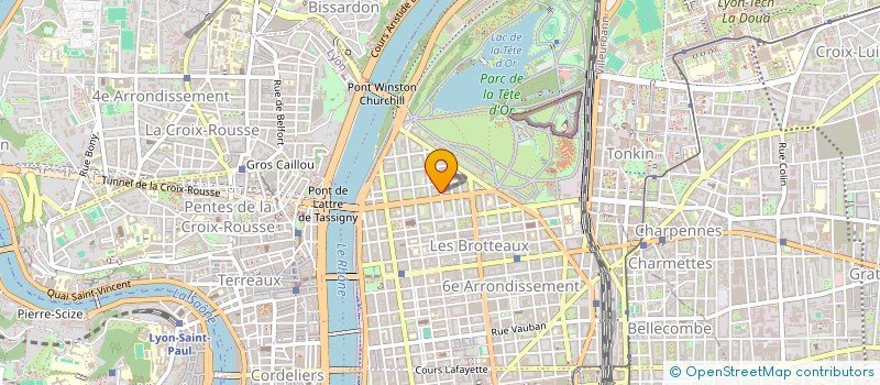 localisation de l'entreprise LES FILS DE L. VILLEJOUBERT  LYON