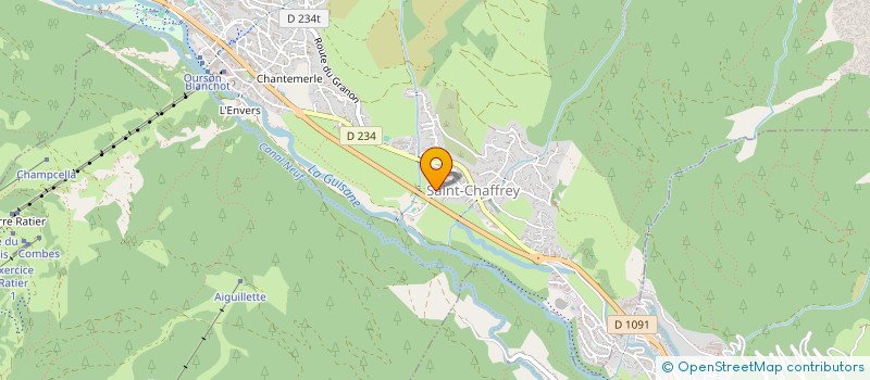localisation de l'entreprise LES FILS DE NOE FAURE à SAINT-CHAFFREY