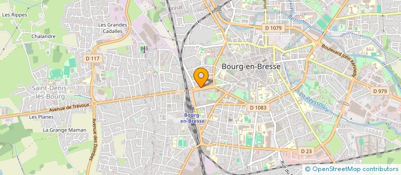 localisation de l'entreprise LES FILS DES TUES ASSOC DEP à BOURG-EN-BRESSE