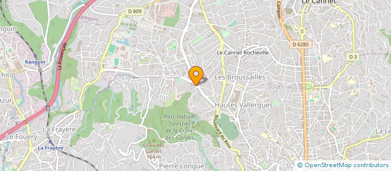 localisation de l'entreprise LES FILS DU CHAOS  CANNES