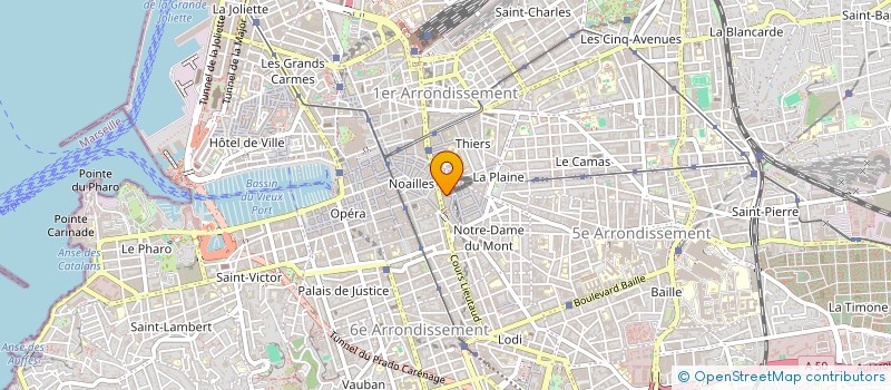 localisation de l'entreprise LES FILS DU DESERT à MARSEILLE
