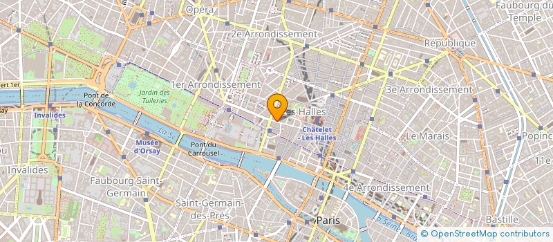 localisation de l'entreprise LES FIMS DE JOCELYNE BEAUMONT à PARIS