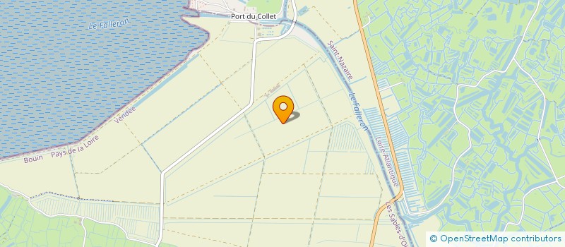 localisation de l'entreprise LES FINES DE VENDEE HUITRES CHARRIER & FILS à BOUIN