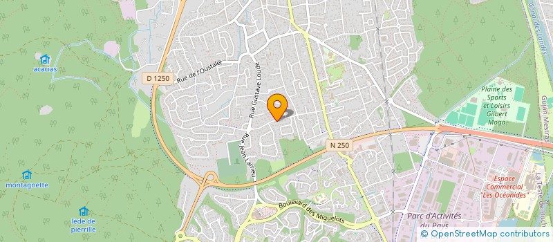 localisation de l'entreprise LES FINES FLECHES DU BASSIN D ARCACHON à LA TESTE-DE-BUCH