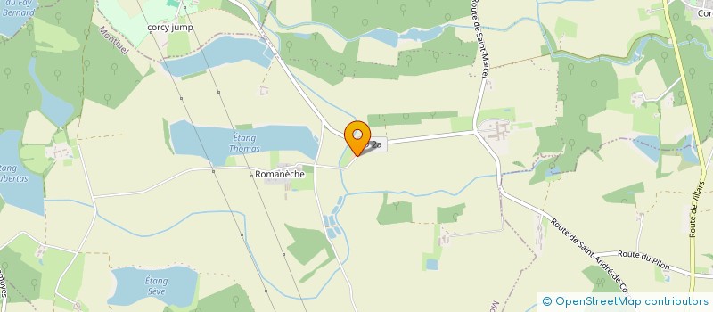 localisation de l'entreprise LES FINGERES  MONTLUEL