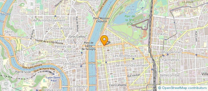 localisation de l'entreprise LES FLACONNEURS à LYON