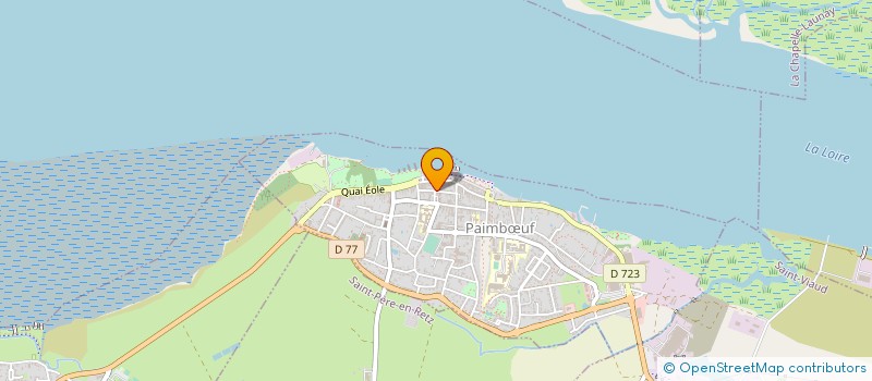 localisation de l'entreprise LES FLACONS  PAIMBUF