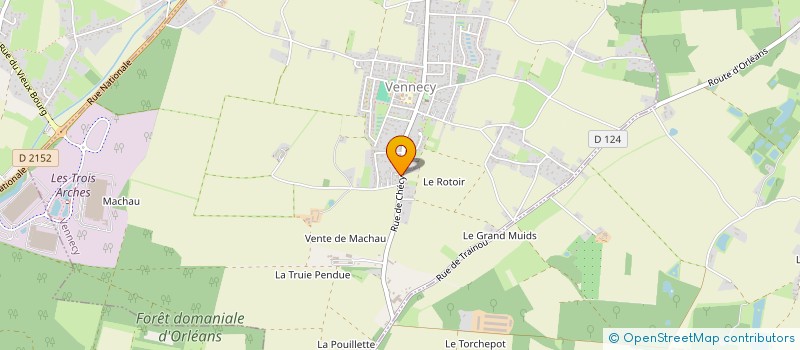 localisation de l'entreprise LES FLACONS D'OENOPHIL à VENNECY