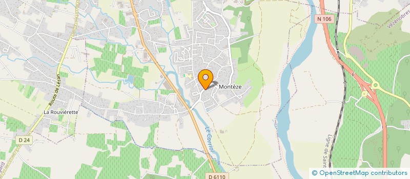 localisation de l'entreprise LES FLAMANDS ROSES à SAINT-CHRISTOL-LEZ-ALES