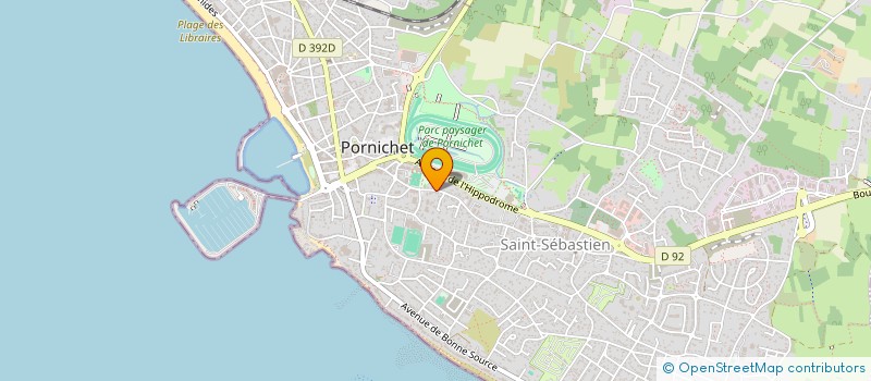 localisation de l'entreprise LES FLAMBOYANTES à PORNICHET