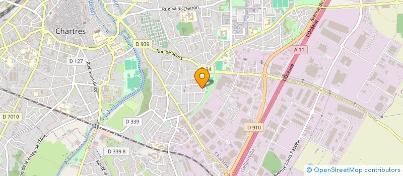 localisation de l'entreprise LES FLAMBOYANTS DES ILES à CHARTRES
