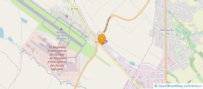 localisation de l'entreprise LES FLAMMES DU LUY à SAUVAGNON