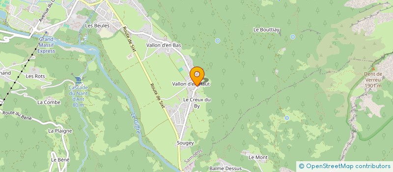 localisation de l'entreprise LES FLATIERES  SAMOENS