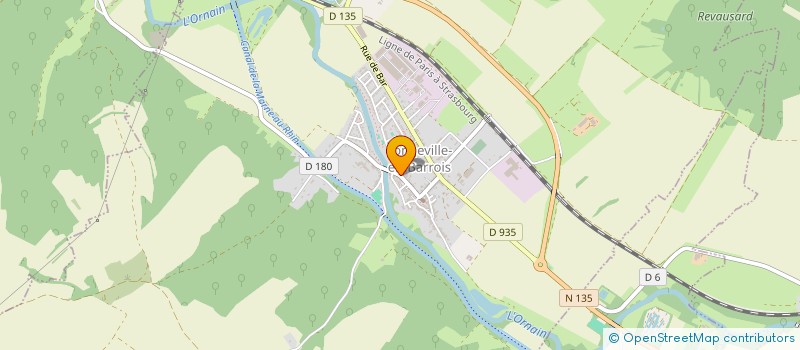 localisation de l'entreprise LES FLECHES BARISIENNES à BAR-LE-DUC