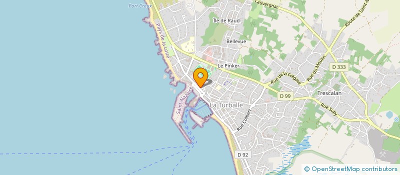 localisation de l'entreprise LES FLECHES TURBALLAISES  LA TURBALLE