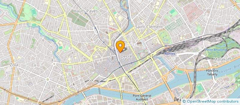 localisation de l'entreprise LES FLEURETTES SAUVAGES à NANTES