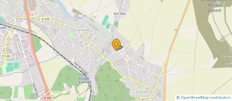 localisation de l'entreprise LES FLEURS  ECOUEN