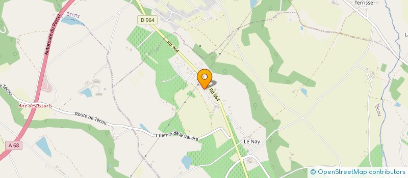 localisation de l'entreprise LES FLEURS D'AMARYLLIS  MONTANS