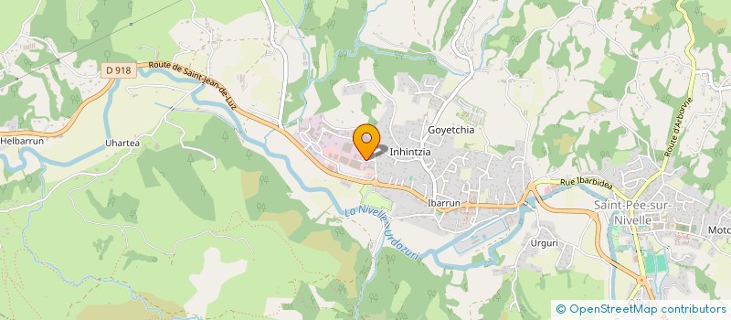 localisation de l'entreprise LES FLEURS D ELIA  SARE