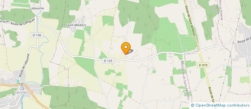 localisation de l'entreprise LES FLEURS D'UZES  MONTAREN-ET-SAINT-MEDIERS