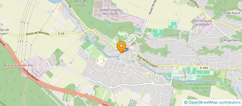 localisation de l'entreprise LES FLEURS DE CARO  MARCOUSSIS