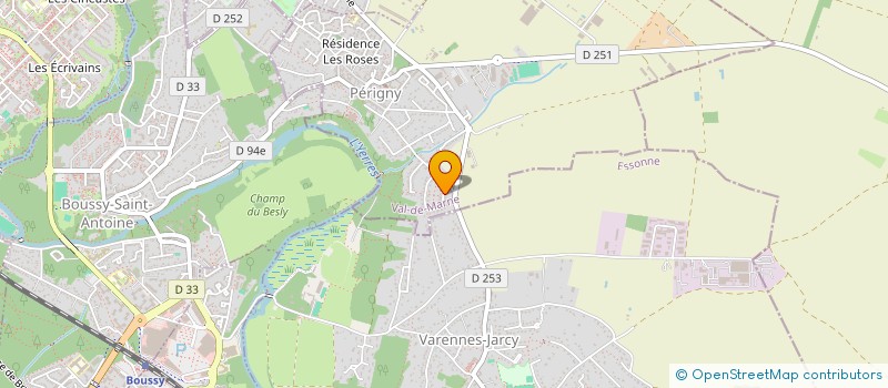 localisation de l'entreprise LES FLEURS DE CELINE ET ABILIO  PERIGNY