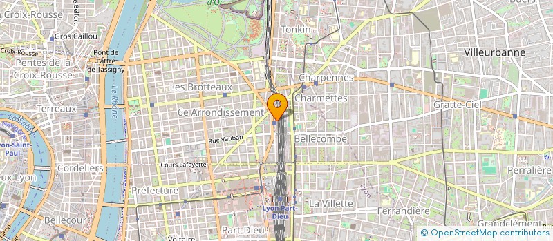 localisation de l'entreprise LES FLEURS DE PONCET  LYON