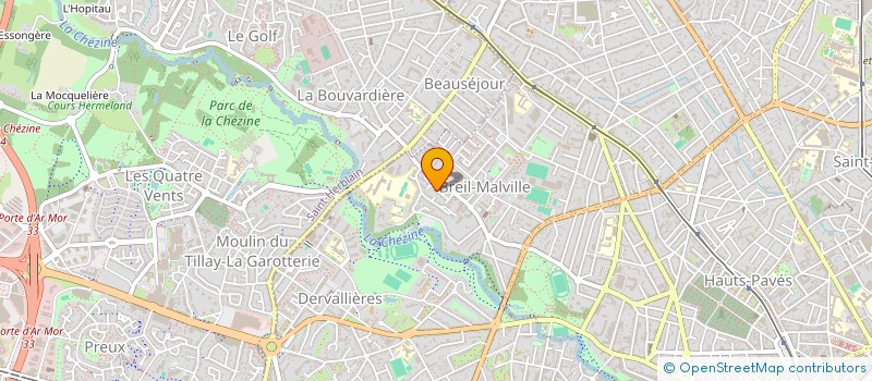 localisation de l'entreprise LES FLEURS DE SEL à NANTES